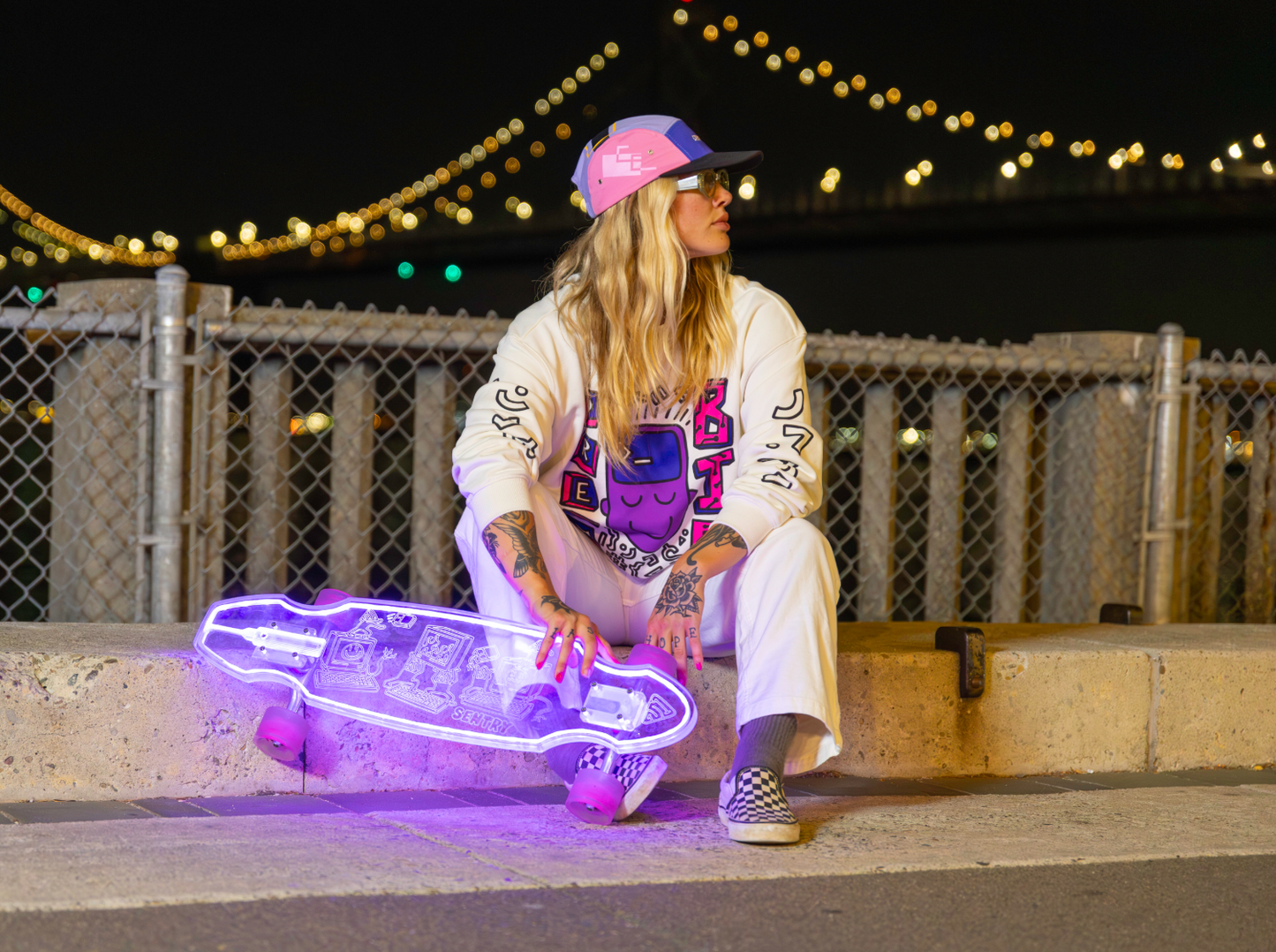 Night Rider Skateboard