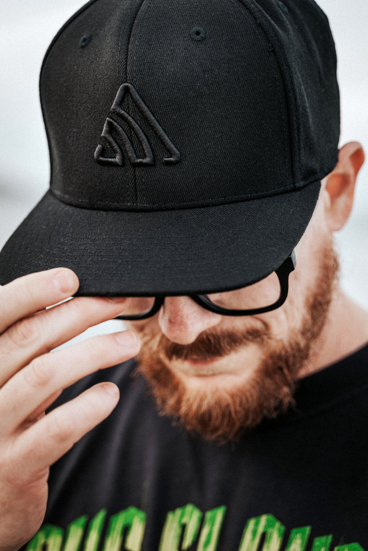 Sentry Snapback Cap (Black/Black)