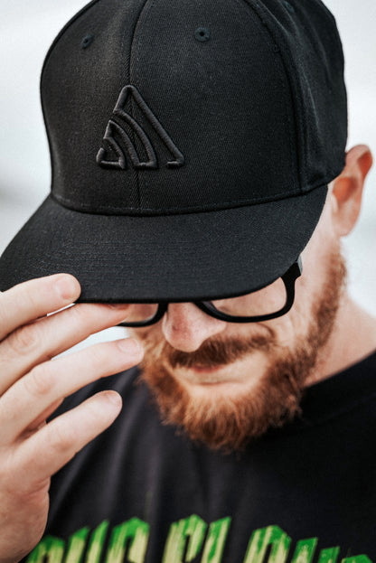 Sentry Snapback Cap (Black/Black)