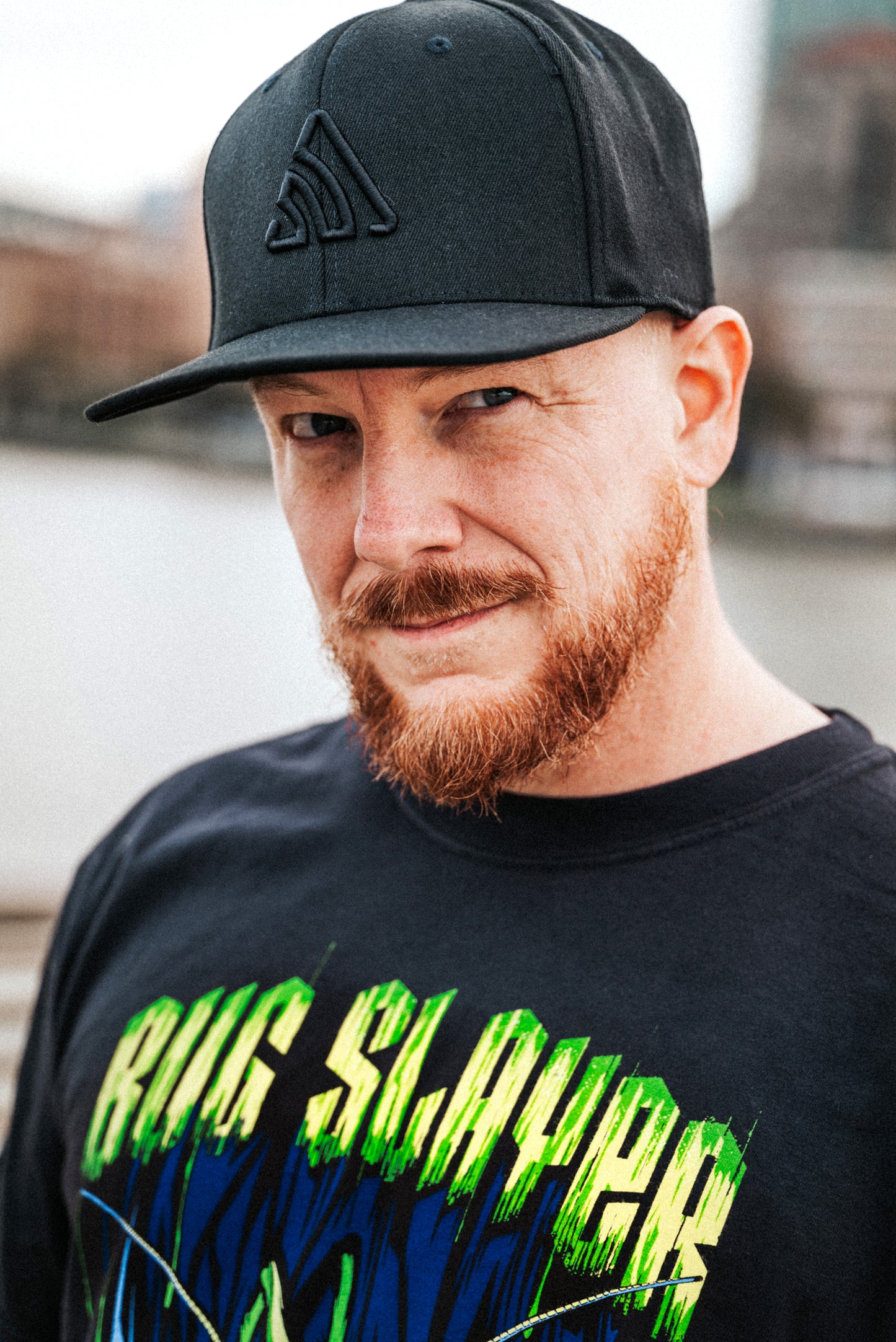 Sentry Snapback Cap (Black/Black)