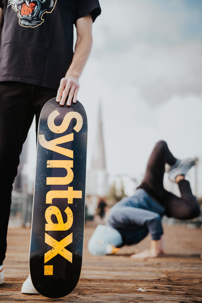 Syntax Skate Deck